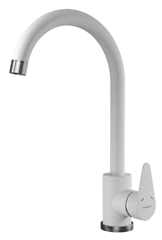 Фото товара: GranFest GF-Z-5412, смеситель, гранит, серый