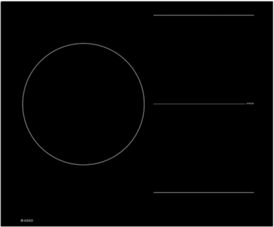 Фото товара: ASKO HI2632FBG1 индукционная поверхность