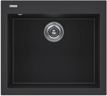 Фото товара: KUCHENSTERN OBEN 60, мойка, гранит, черный