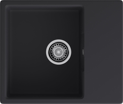 Детальное фото товара: GranFest URBAN GF-UR-658L, мойка, гранит, черный