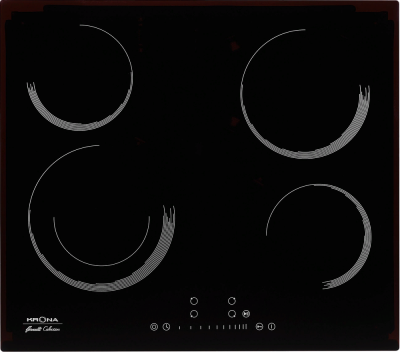 Детальное фото товара: Krona ORSA 60 BL стеклокерамическая поверхность