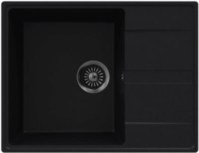 Maunfeld Lacrima 650 MFQS-650B, мойка, гранит, черный