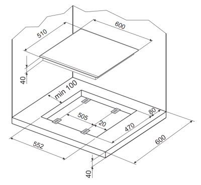 Схема встраивания