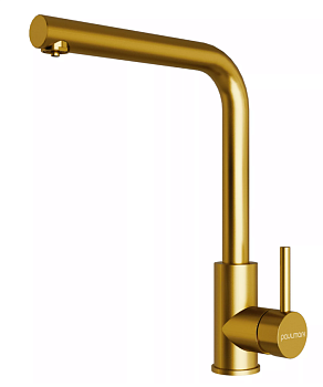 Фото товара: Paulmark TWIN, смеситель, брашированное золото