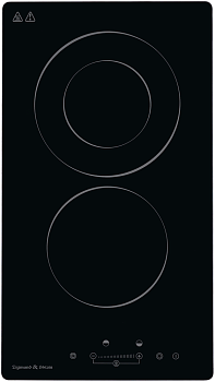 Фото товара: Zigmund & Shtain CN 42.3 B стеклокерамическая поверхность