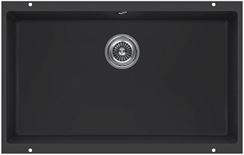 Фото товара: KUCHENSTERN UNDER 80, мойка, гранит, черный