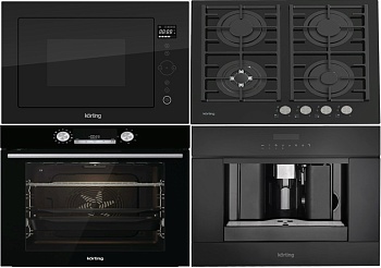 Фото товара: KORTING HGG 6825 CTN + OKB 8481 ESN PYRO + KMI 825 TGN + KCM 9200 BG