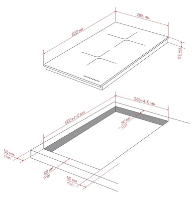 Детальное фото товара: Kuppersberg ICI 306 индукционная поверхность