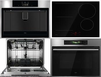 Фото товара: ASKO HI2642FBG1 + OT66SSH + OM64SSH + CM8477S + DFI747U/1 + RBC276SND1