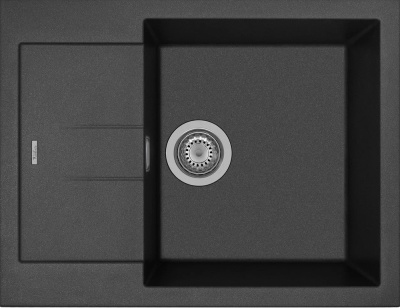 Rivelato LUMO LM-6550, мойка, гранит, черный 502