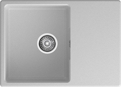 Детальное фото товара: GranFest URBAN 668L мойка, мрамор, серый
