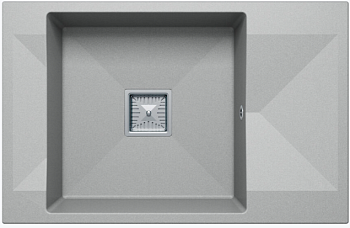 Фото товара: Tolero BLADE 780, мойка, гранит, платина