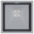 Paulmark LUMI 45UNI, мойка, гранит, серый металлик Детальное фото товара: Paulmark LUMI 45UNI, мойка, гранит, серый металлик