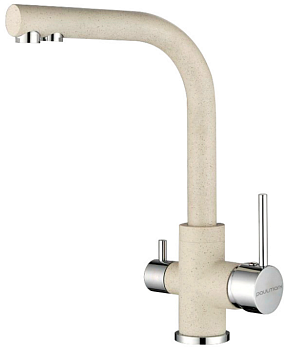 Фото товара: Paulmark ESSEN, смеситель, гранит, бежевый
