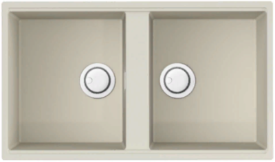 Omoikiri Kitagawa 83-2-U-WH, мойка, керамика, белый