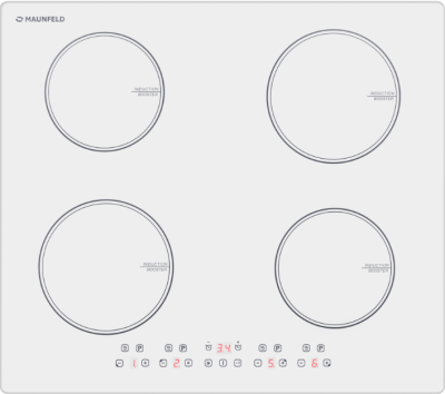 Детальное фото товара: Maunfeld CVI594WH индукционная поверхность