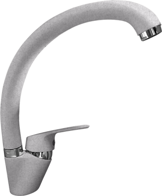 Детальное фото товара: GranFest 3323, смеситель, мрамор, серый