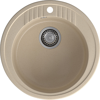 Фото товара: GranFest RONDO GF-R-520, мойка, мрамор, кашемир