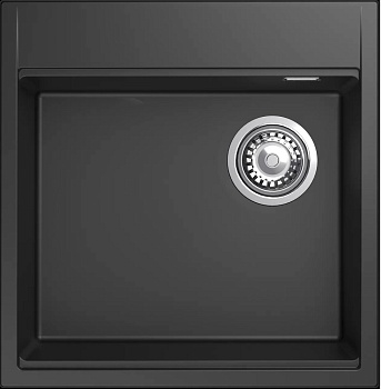 Фото товара: Rivelato TESORO TR-505-R antracite мойка, гранит, антрацит