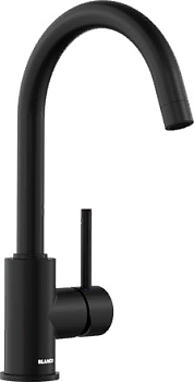 Фото товара: Blanco Mida, смеситель, гранит, черный матовый