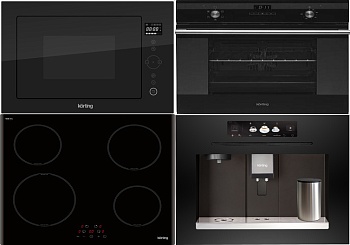 Фото товара: KORTING HI 64013 B + OKB 760 FN + KMI 825 TGN + KCM 9830 BCG