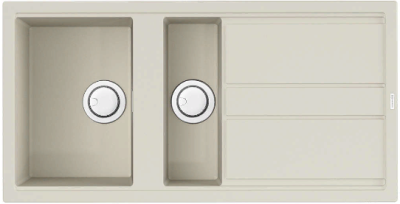 Omoikiri Kitagawa 100-2-WH, мойка, керамика, белый