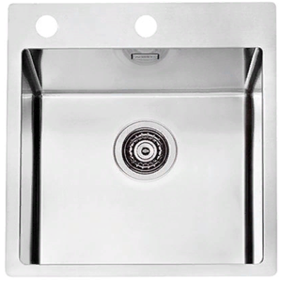 Детальное фото товара: ALVEUS PURE 30 KMB-90, мойка, нержавеющая сталь (в комплекте с сифоном 1127252)