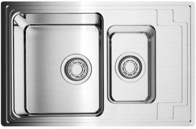 Omoikiri Mizu 78-2-IN, мойка, нержавеющая сталь