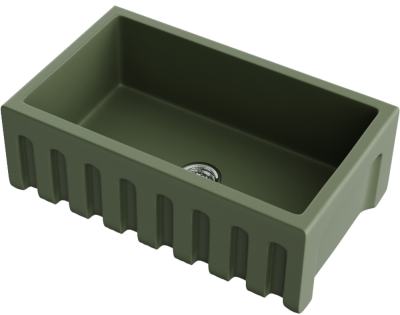 Детальное фото товара: Omoikiri Mikura 76-OL, мойка, керамика, olive