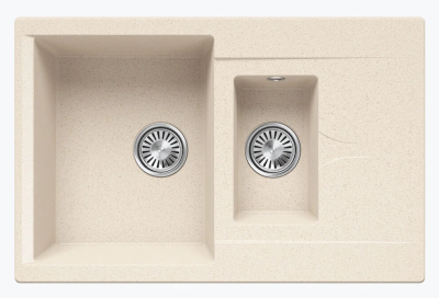 Polygran BRIG-770, мойка, мрамор, кремовый 327 Polygran BRIG-770, мойка, мрамор, кремовый 327