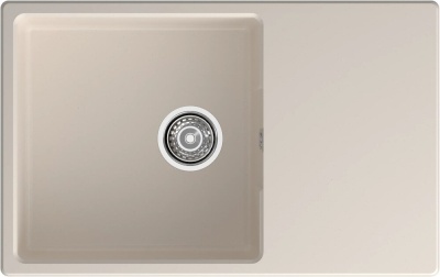 Детальное фото товара: GranFest URBAN 678L, мойка, гранит, белый