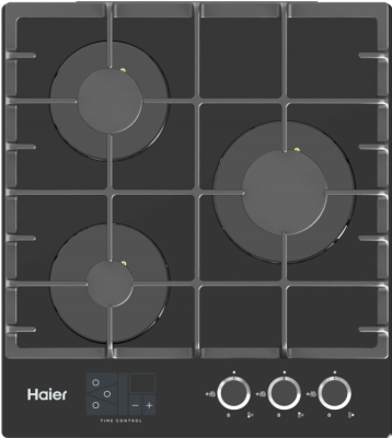 Детальное фото товара: Haier HHX-G53CNSB газовая поверхность