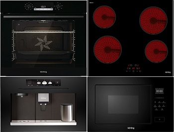 Фото товара: KORTING HK 60003 B + OKB 6820 EN + KMI 827 GN + KCM 9830 BCG