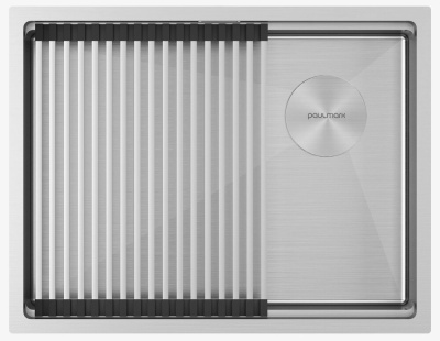Paulmark NEXT-PRO 58 UNI, мойка, нержавеющая сталь брашированная Paulmark NEXT-PRO 58 UNI, мойка, нержавеющая сталь брашированная