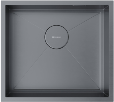 Omoikiri Kasen 49-16 INT GM, мойка, нержавеющая сталь/вороненая сталь 