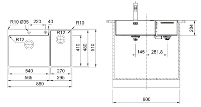 Схема встраивания
