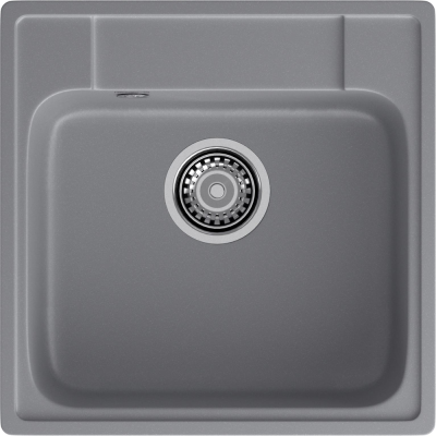 Детальное фото товара: GranFest QUARZ GF-Z48, мойка, гранит, темно-серый