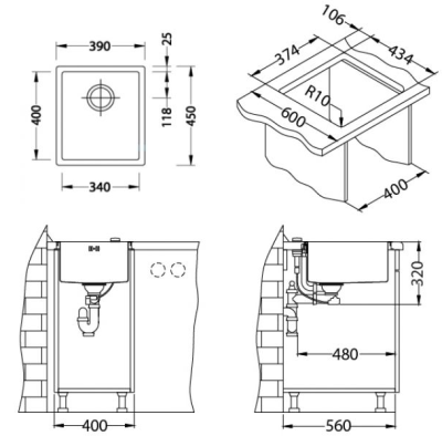Схема встраивания