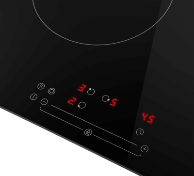 Детальное фото товара: Maunfeld EVCE.453.D-BK стеклокерамическая поверхность