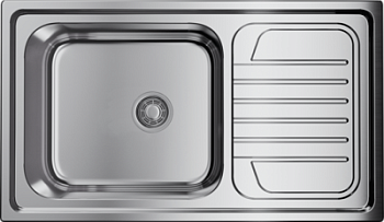 Фото товара: Omoikiri Haruna 86-IN, мойка, нержавеющая сталь