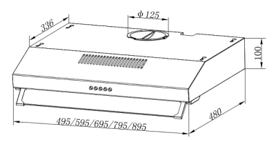 Детальное фото товара: Evelux Ulla 60 W