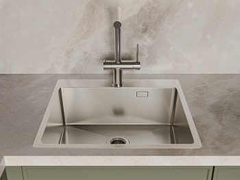 Фото товара: Rivelato RINOX 5450 INOX, мойка, нержавеющая сталь