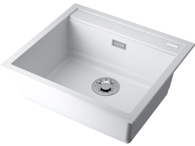 Детальное фото товара: Omoikiri Kitagawa 57-WH, мойка, керамика, белый