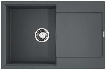 Фото товара: Omoikiri Daisen 78T-GR, мойка, гранит, leningrad grey