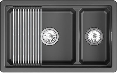 GRANULA 7304iU мойка, гранит, шварц