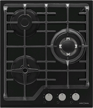 Фото товара: Krona CORNIOLA 45 BL газовая поверхность