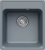 QuartzBond BOND-430, мойка, гранит, грей Детальное фото товара: QuartzBond BOND-430, мойка, гранит, грей