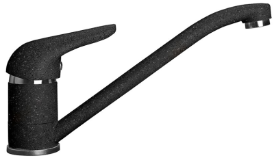 Детальное фото товара: GranFest 2124, смеситель, мрамор, черный