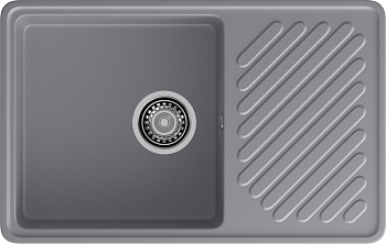 Фото товара: GranFest QUARZ GF-ZL-52, мойка, гранит, темно-серый