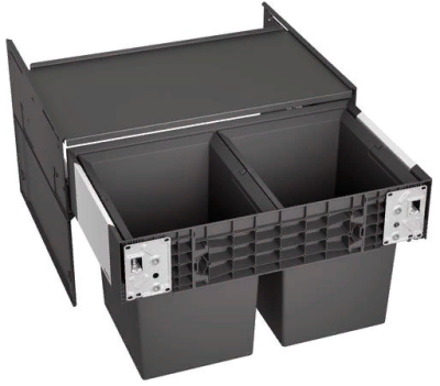 Blanco Select II Compact 60/2, система сортировки мусора